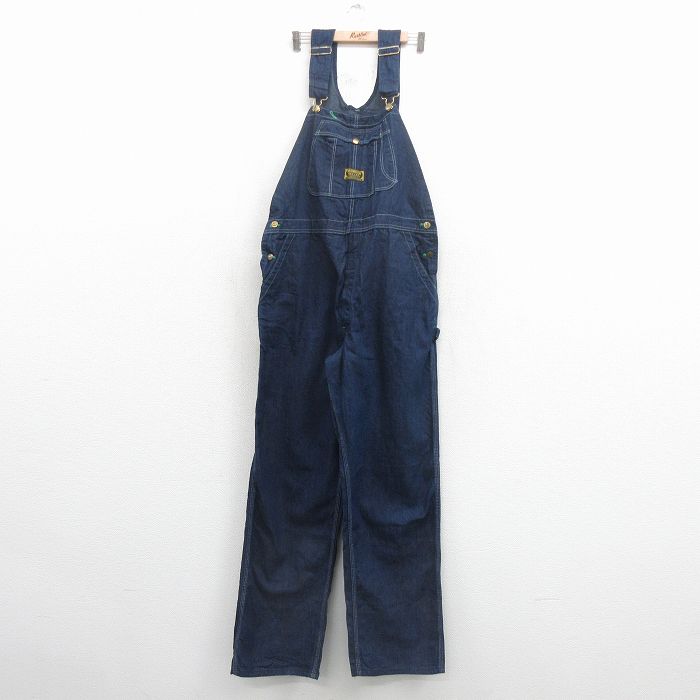 【中古】古着 DEE CEE 大層らしい櫂 メンズ 80年月日 80s 大層らしい大きさ 綿織物 USA製 濃紺色 ジーンズ【spe】 26may12