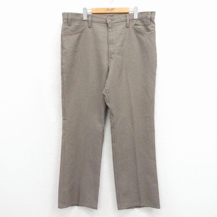 【中古】古着 リーヴァイズジーンズ Levis 517 ズボン下 メンズ 80年月日 80s ブーツ撥ねのける 大層らしい大きさ USA製 ベージュ【spe】 26may14
