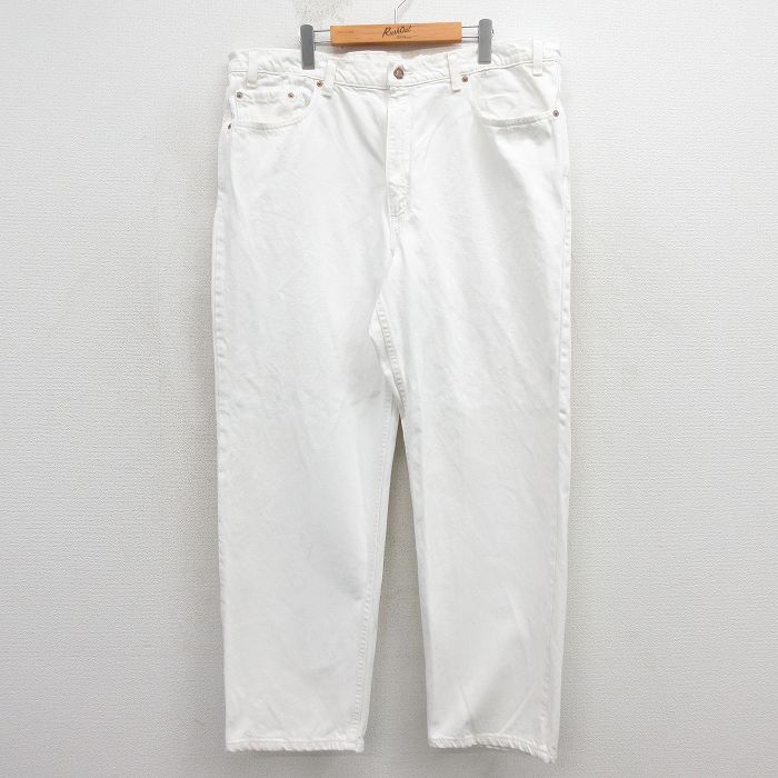 【中古】古着 デニム Levis リーヴァイズジーンズ 550 メンズ 90年月日 90s テーパード 大層らしい大きさ 綿織物 USA製 白いこと ジーンズ【spe】 26may15