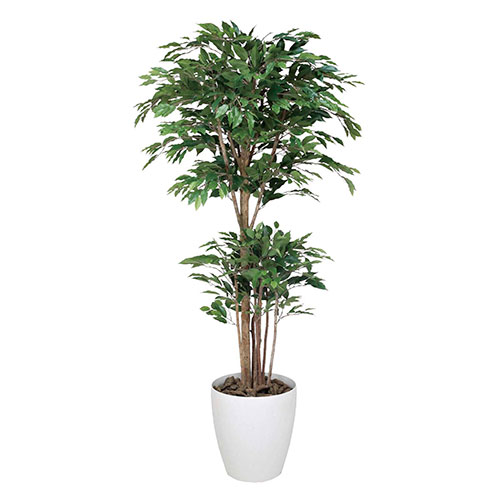 アートグリーン 人工観葉植物 光触媒 光の楽園 トロピカルベンジャミン1.6｜RUSH PLAZA（ラッシュプラザ）
