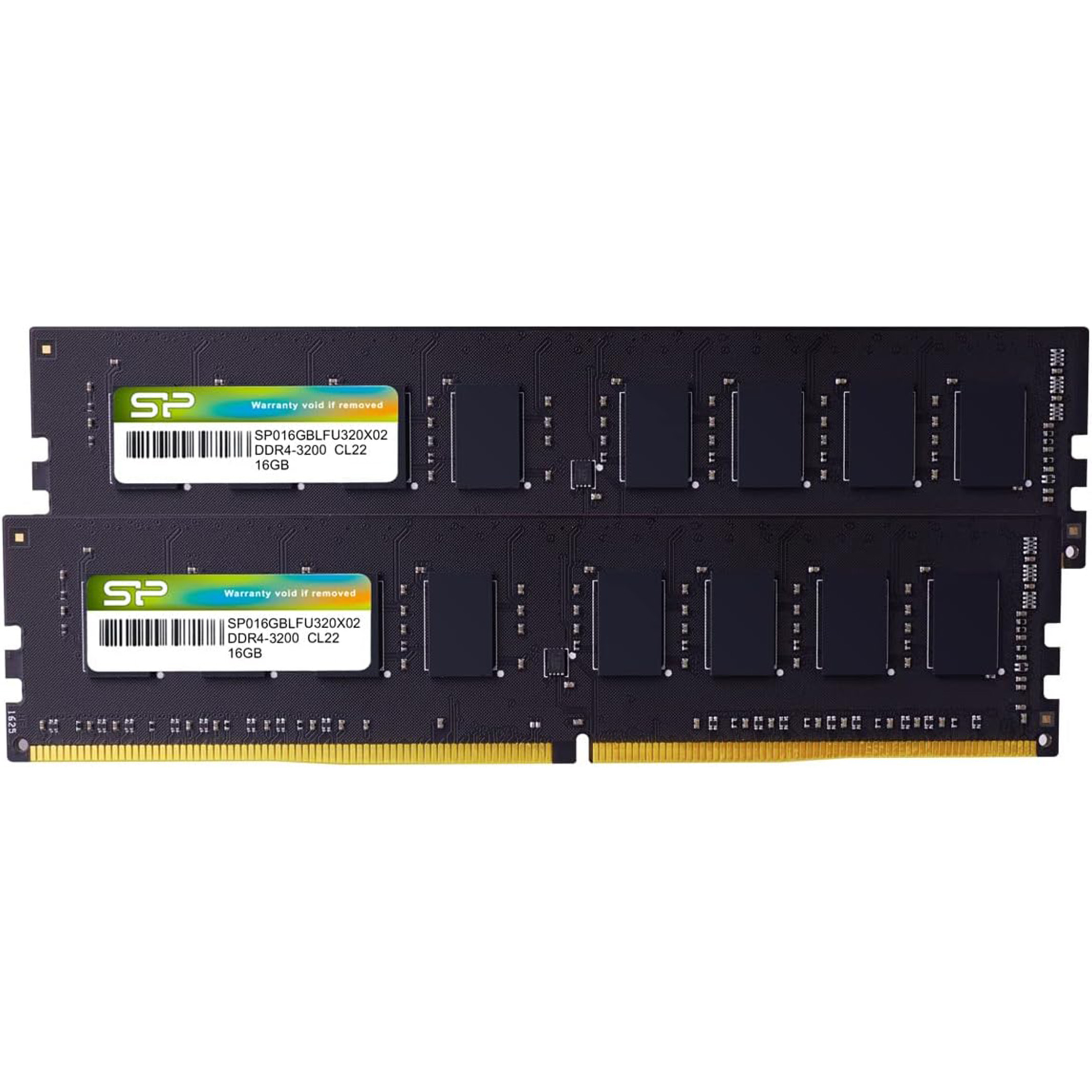 シリコンパワー デスクトップPC用 メモリ DDR4 3200 PC4-25600 16GB x 2枚 (32GB) 288Pin 1.2V CL22 SP032GBLFU320X22 29,250円