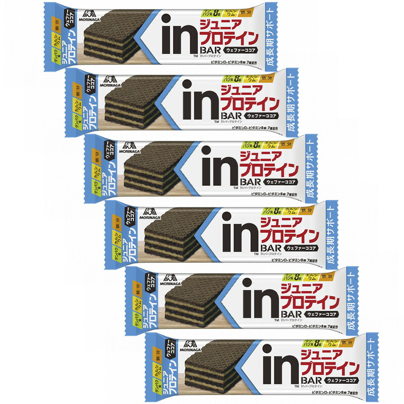 楽天市場】森永 inバージュニアプロテイン ココア 144本 インバー
