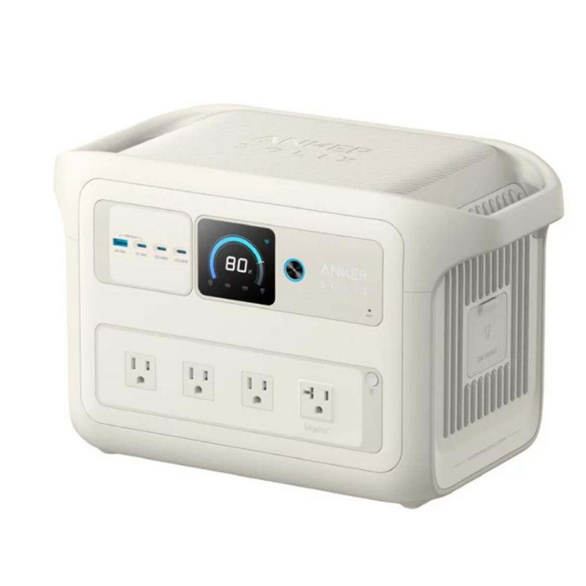 Anker Solix C1000 Plus Portable Power Station 象牙色