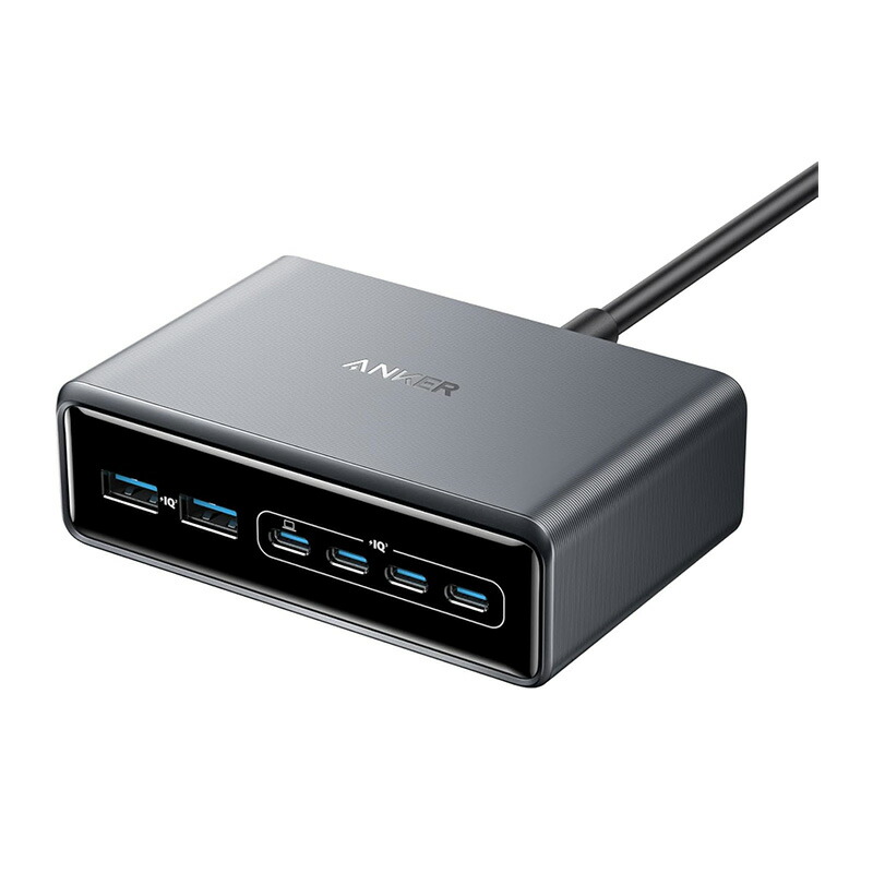 Anker Prime Charger (200W, 6 Ports, GaN)｜RUSION　店 9,317円