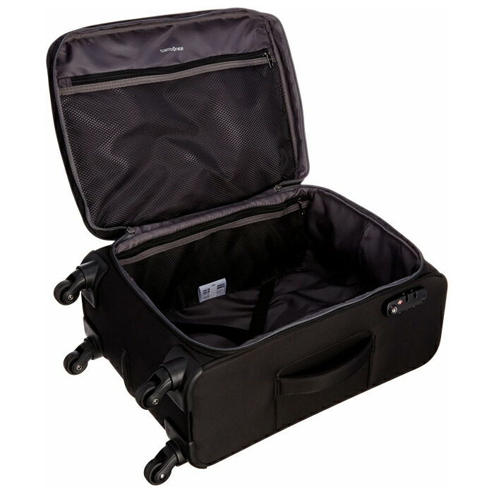 Samsonite サムソナイト 旅行バッグ アスフィア スピナー55 黒いこと 機内持ち込み可 39l 55cm 2 4kg 国内法度条目 佩帯容物 Cannes Encheres Com
