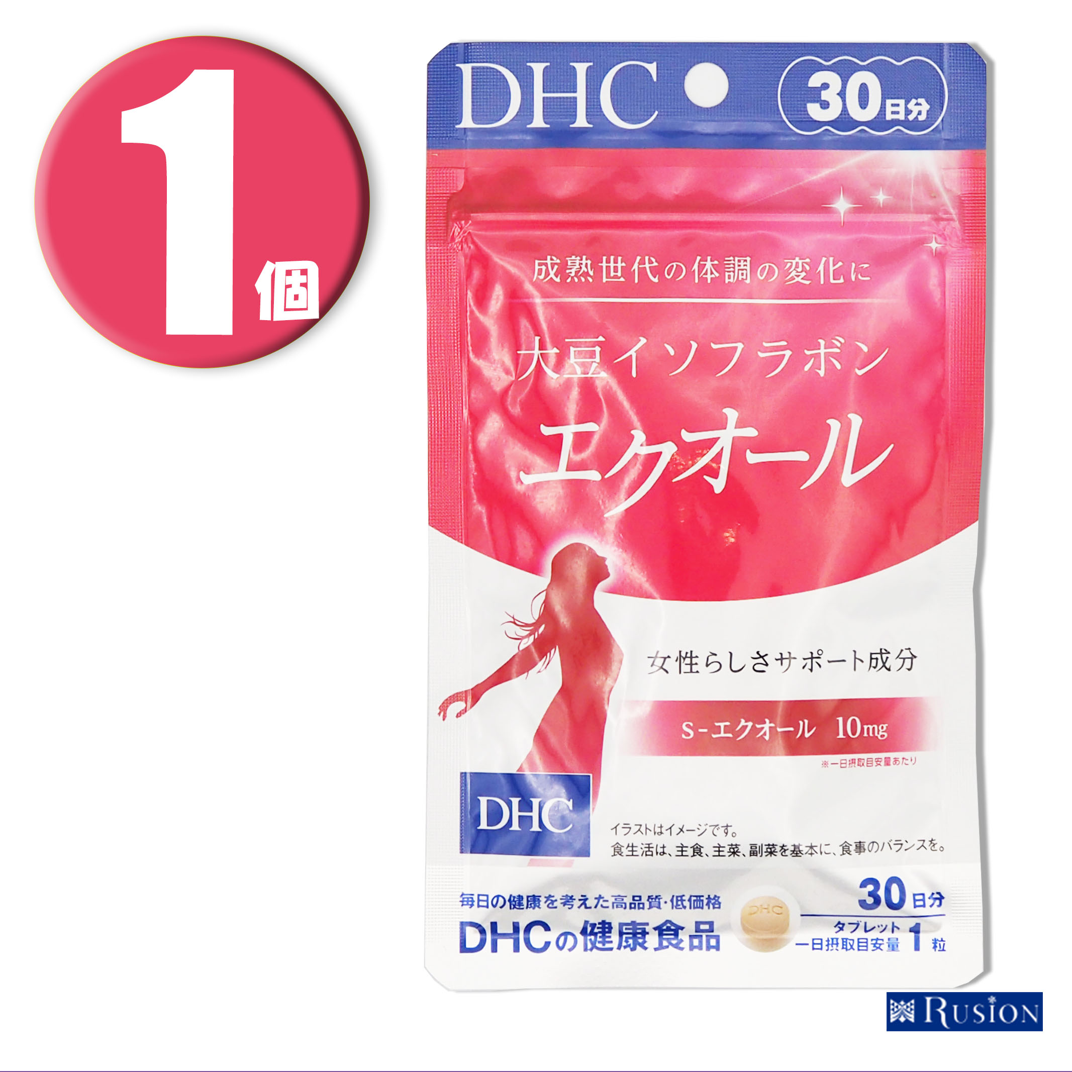 楽天市場】(1個) DHC サプリメント 大豆イソフラボン エクオール 30日