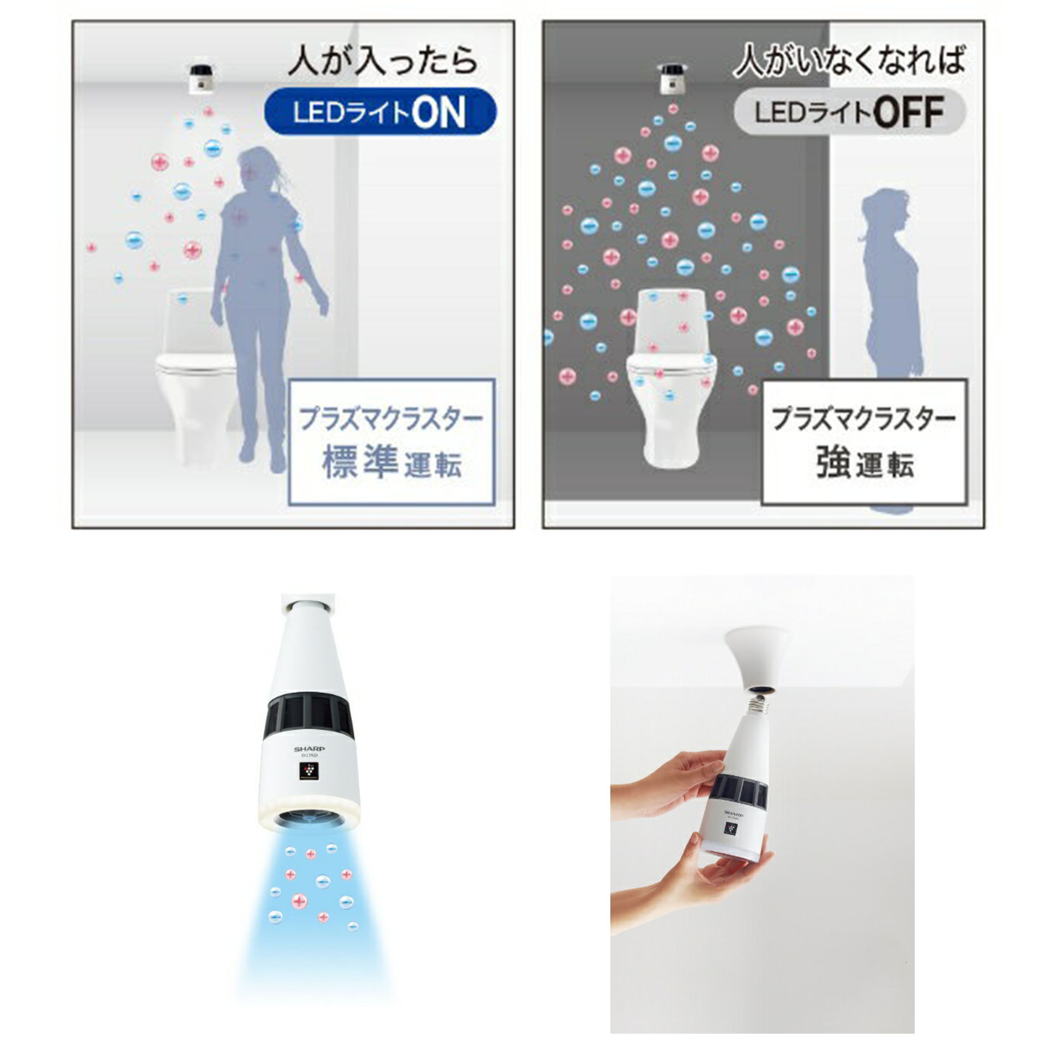 Sharp Ig Lta W 章章たる 血漿クラスター 上昇限度取付け毛色 イオン持ちあがるエアクラフト 紅毛組織 Cannes Encheres Com