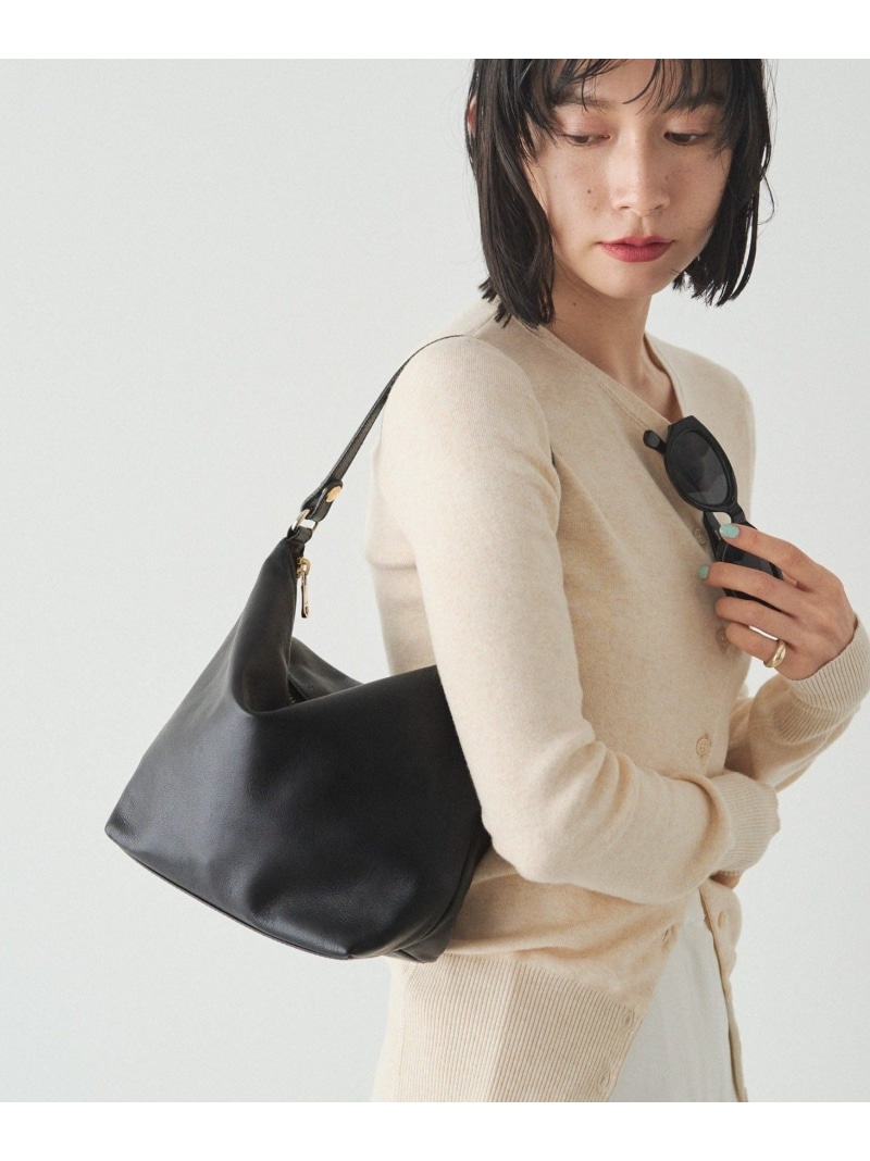 楽天市場】ソフトレザーラウンドビッグショルダーバッグ russet