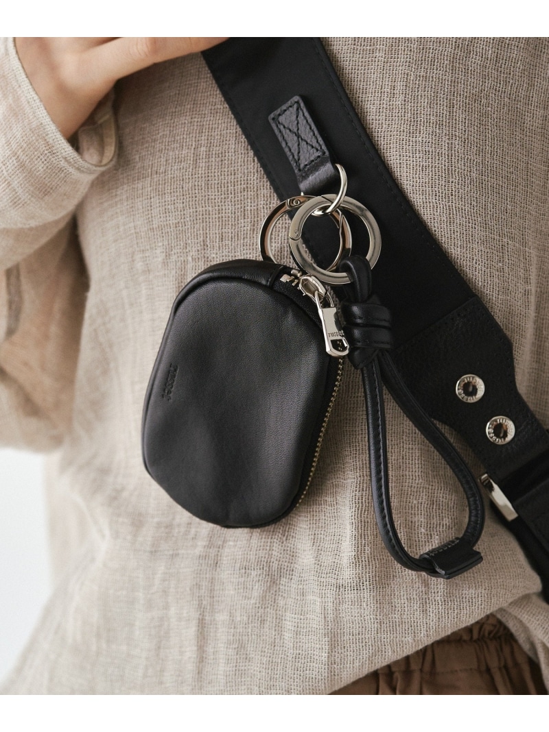 楽天市場】【SALE／30%OFF】リップポーチ付きレザーチャーム russet