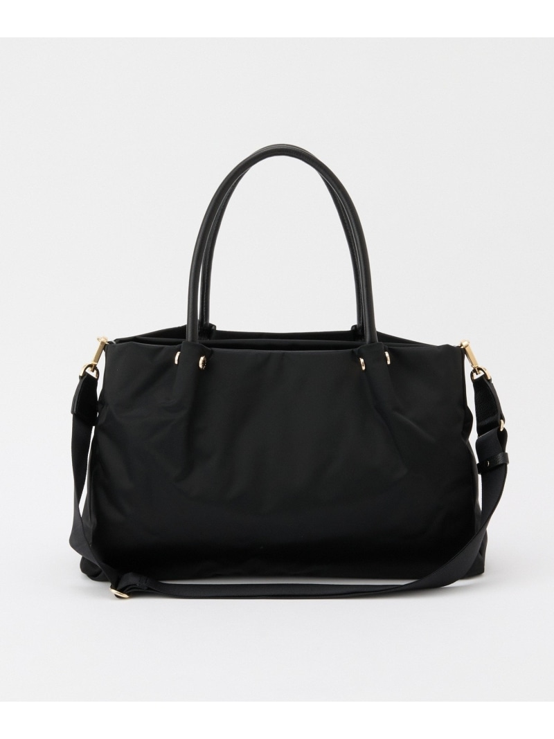 ナイロン三層2WAYトートバッグ russet ラシット バッグ トートバッグ ベージュ ネイビー ブラック【送料無料】[ Fashion]