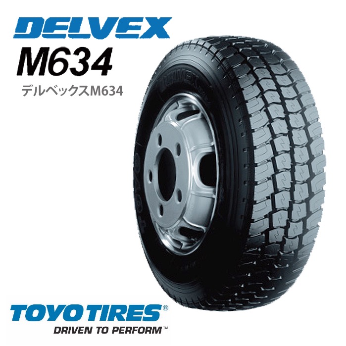 楽天市場】トーヨータイヤ デルベックス M634 225/70R16 117/115N