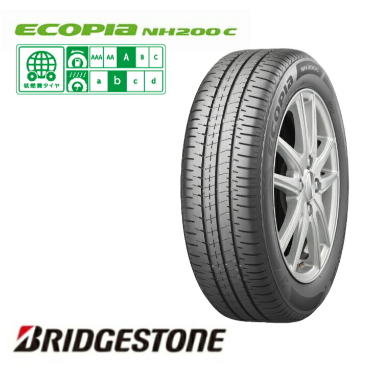 【楽天市場】2024年製 ブリヂストン エコピア NH200C 155/65R14 75H BRIDGESTONE ECOPIA 低燃費タイヤ  軽自動車用サマータイヤ : ラスティーボルト