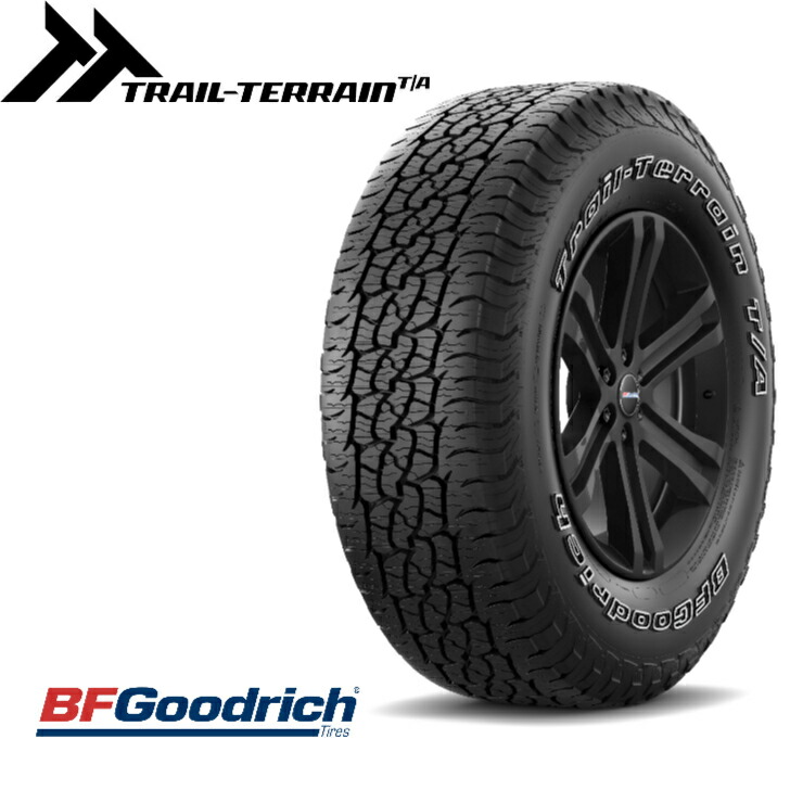 【正規輸入品】BFグッドリッチ トレールテレーンT/A 265/65R18 114T ORWL◆アウトラインレイズドホワイトレター BFGoodrich TRAIL-TERRAIN SUV/4X4用サマータイヤ｜ラスティーボルト