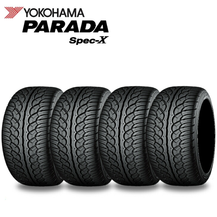 【4本セット】ヨコハマ PARADA Spec-X PA02 305/40R22 114V XL◆YOKOHAMA パラダ スペックX SUV/4X4用