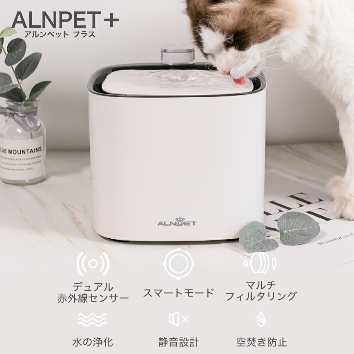 楽天市場】Cheerble 猫水飲み器用フィルター 猫水フィルター