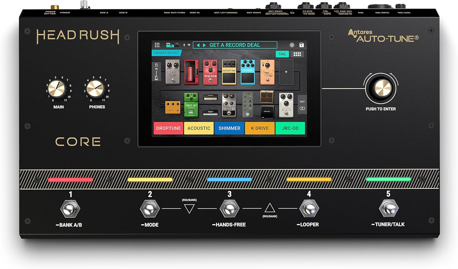 零さま専用　HEADRUSH PRIME ギターエフェクター 最高峰のギターエフェクター、アンプモデラー、ボーカル