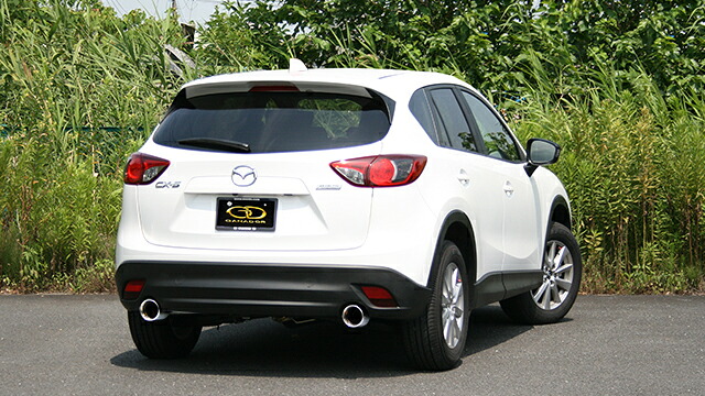 GANADOR Vertex SUSマフラー(GVE-023 PO)(P.B.S搭載 左右出し)CX-5・SH-VPTS (2,188cc)|4WD&SUV PROSHOP RV SHUEI