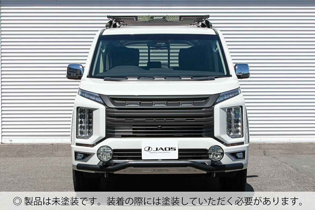 JAOS フロントグリル 未塗装品 デリカ 19 D:5 DIESEL 車用品