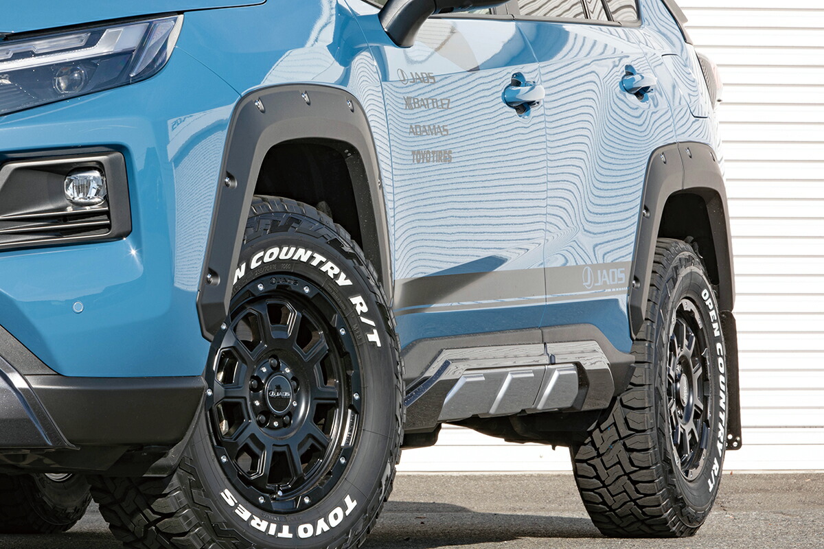 楽天市場】JAOS フェンダーガーニッシュ type-X 未塗装品 プラド 150系