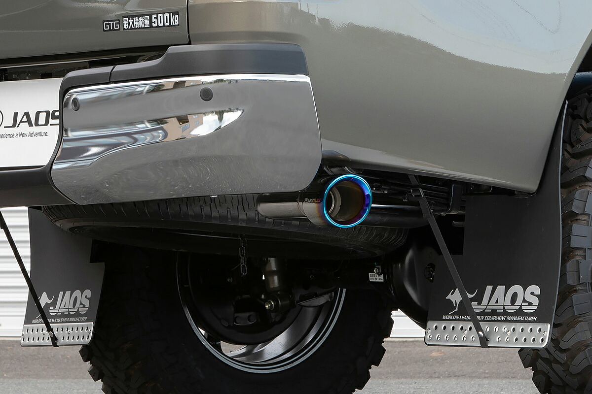 JAOS BATTLEZ マフラー ZS-S TC チタンカラーテール ピックアップ/年式2020.08-　B708098TC