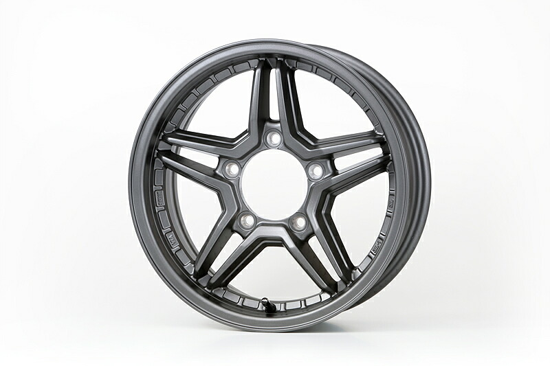 JAOS EXCEL JX3 16x5.5J+22 5H139.7 マットガンメタリック　B935655MGM