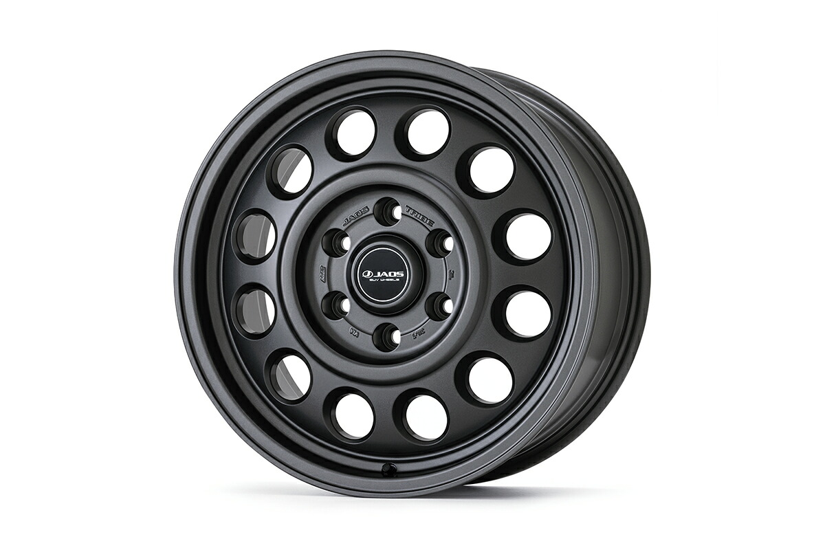 JAOS TRIBE 18x8.5J+55 6H139.7 マットガンメタリック　B949885MGM