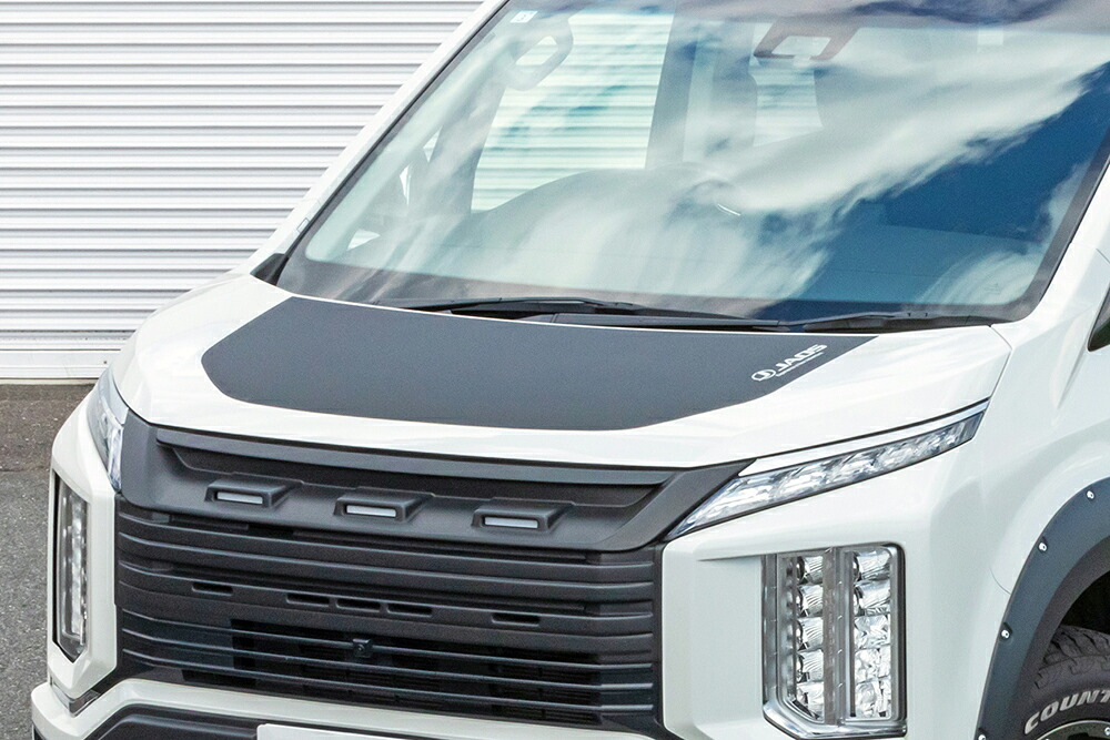 JAOS ボンネットプロテクター デリカ D:5（26+）　B631306｜4WD＆SUV PROSHOP ＲＶ ＳＨＵＥＩ