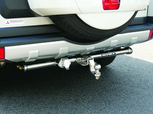 SOREXステンレスヒッチメンバー MI-045-SUSパジェロ 型式/V97W|4WD&SUV PROSHOP RV SHUEI