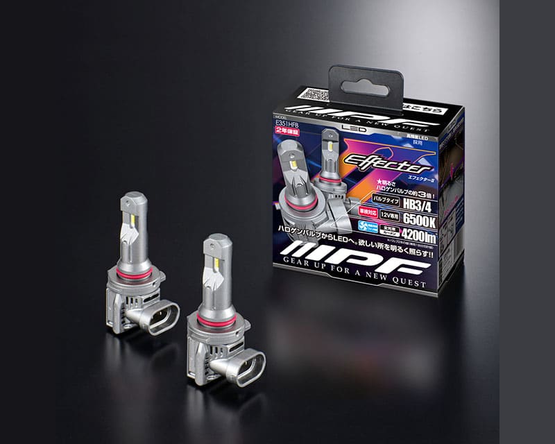 楽天市場】IPF LED エフェクター2 ヘッド＆フォグ バルブ 6500K