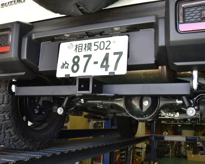 Jb74用 ジムニーjb64 パーツ その他 ヒッチメンバー けん引フック付 Jb64 Jb74 4wd Suv専門店ワイルドグース ジムニーjb64 ジムニーパーツ ジムニーヒッチメンバー