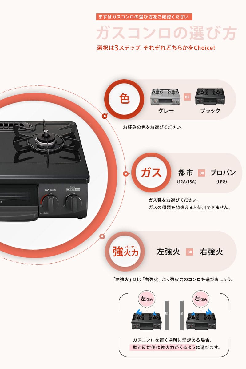 ガスコンロ ガステーブル 50cmのガスホース付き コンロ リンナイ 都市ガス Or プロパン用 2口 ガス台 ガスレンジ Rinnai キッチン家電 Mydrap Com