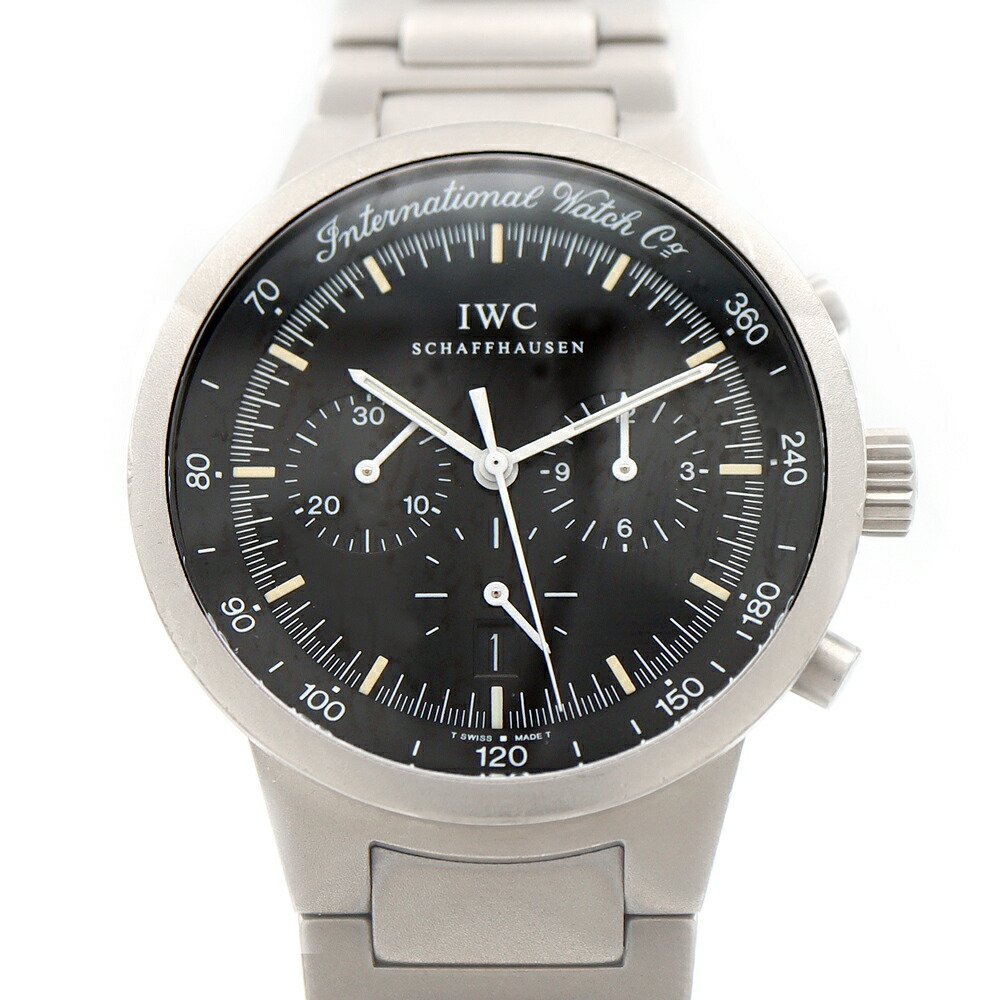 楽天市場】アイダブリューシー 【IWC】 GSTクロノグラフ IW370703