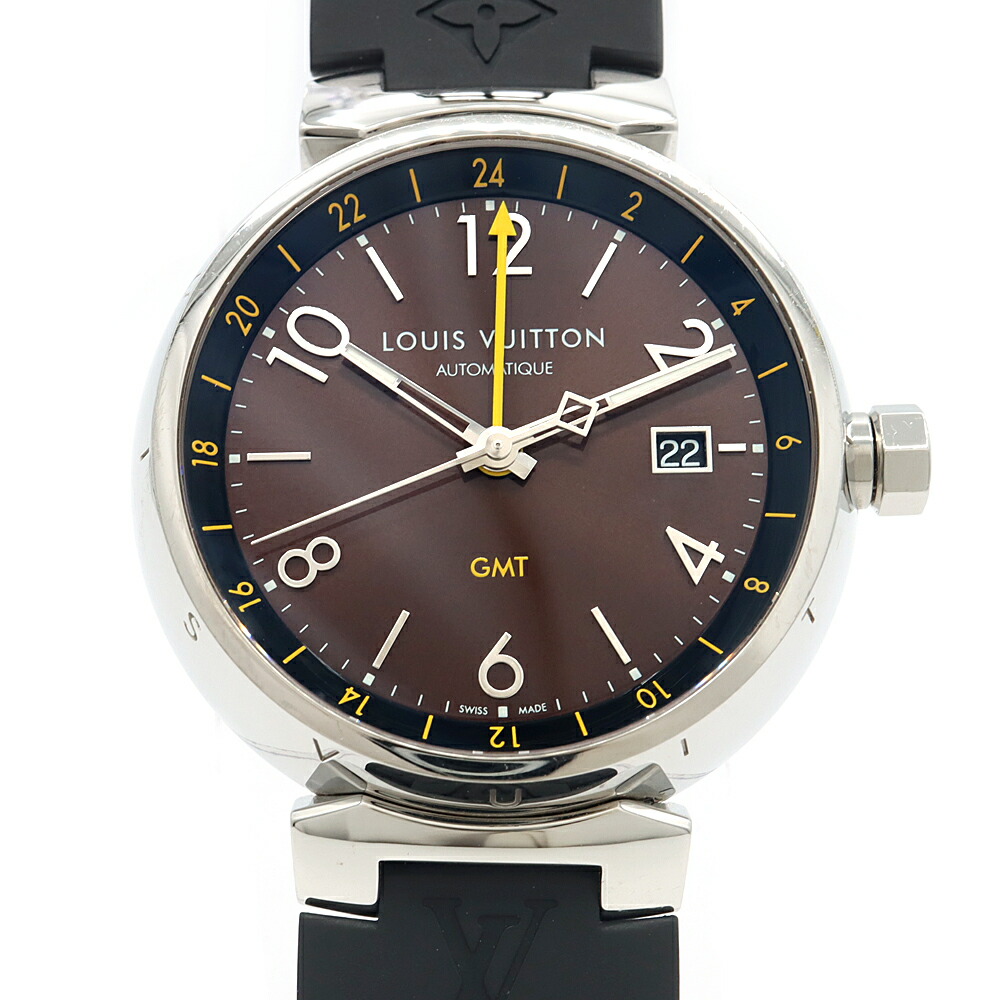 楽天市場】LOUIS VUITTON ルイヴィトン タンブール クロノグラフ Q1120