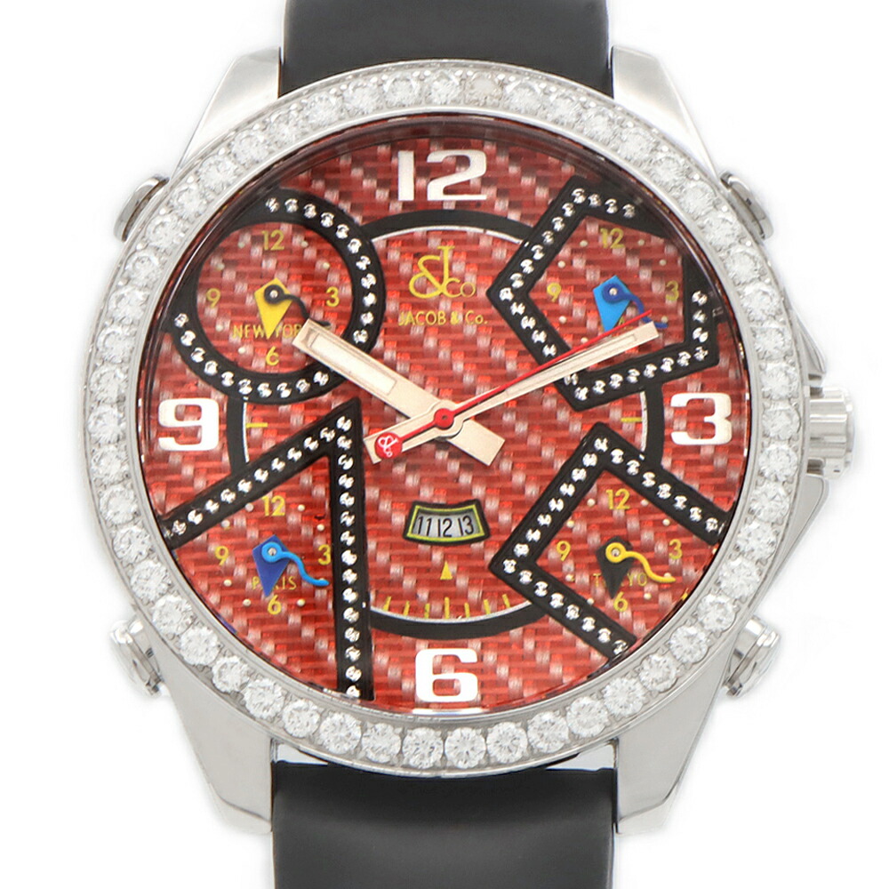 楽天市場】JACOB&Co. ジェイコブ ファイブタイムゾーン ゴースト