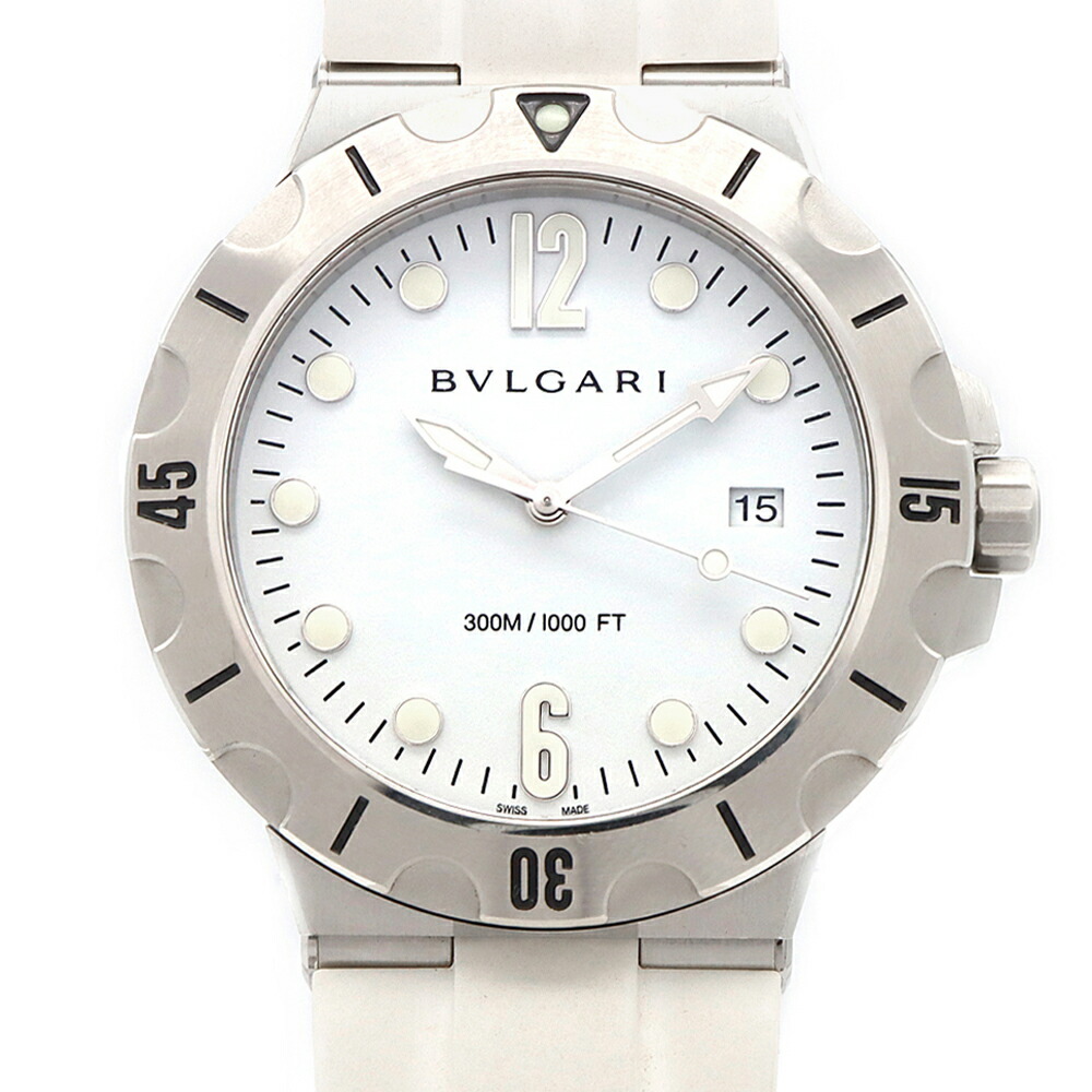 楽天市場】内部点検済 BVLGARI ブルガリ ディアゴノ スクーバ SD38S
