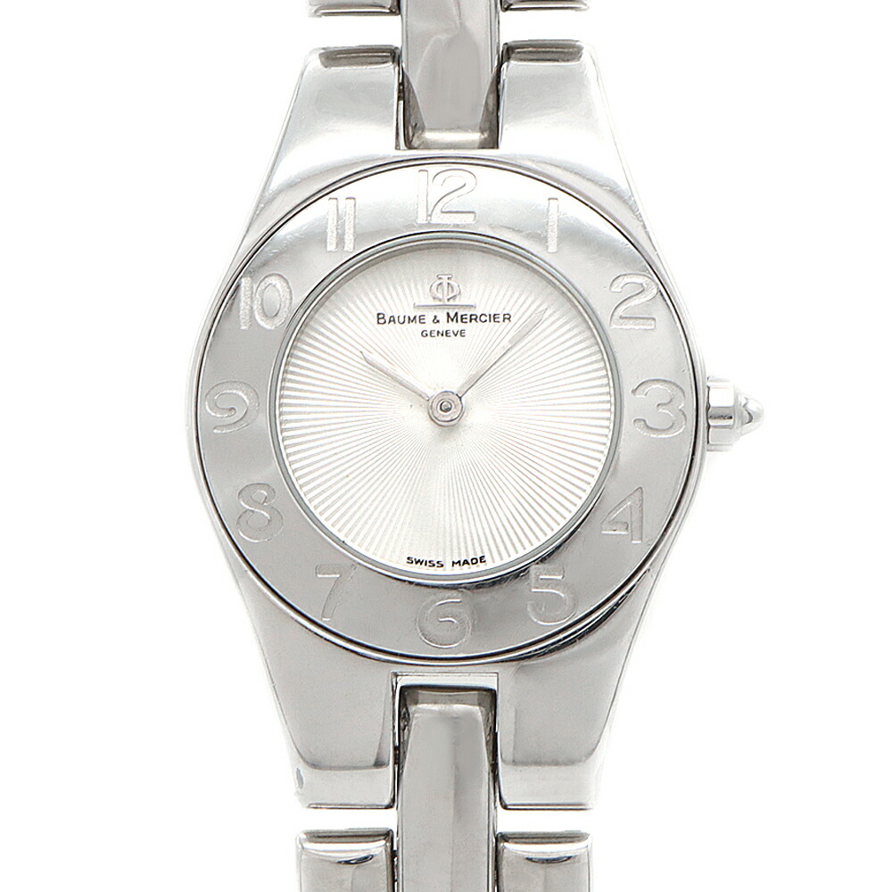楽天市場】ボーム＆メルシエ リネア 12Pダイヤ シェル文字盤 SS