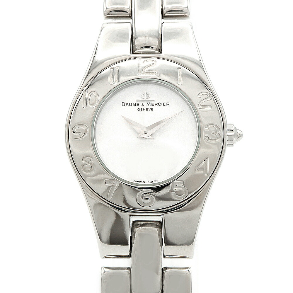 楽天市場】ボーム＆メルシエ リネア 12Pダイヤ シェル文字盤 SS
