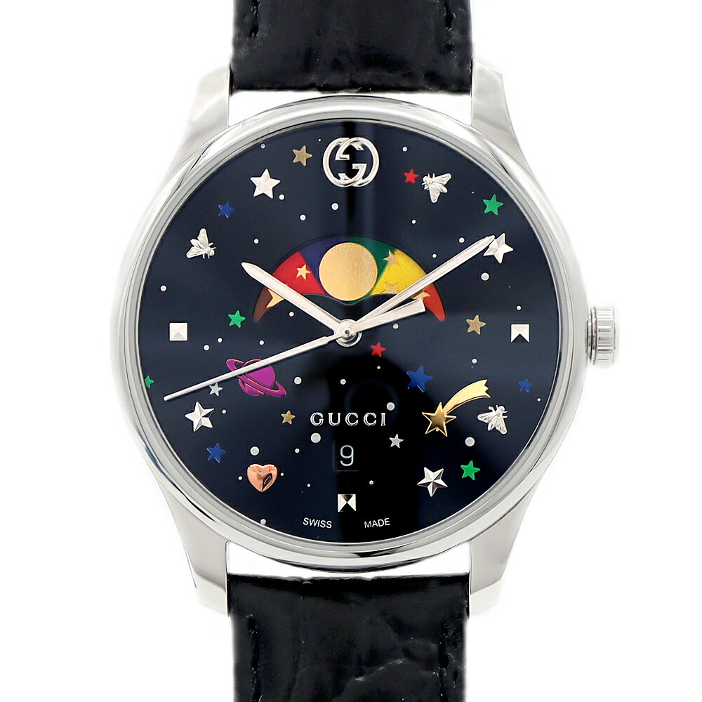 GUCCI グッチ Gタイムレス 126.5 洗浄・除菌済み・電池新品 GUCCI グッチ Gタイムレス 126.5の電池交換