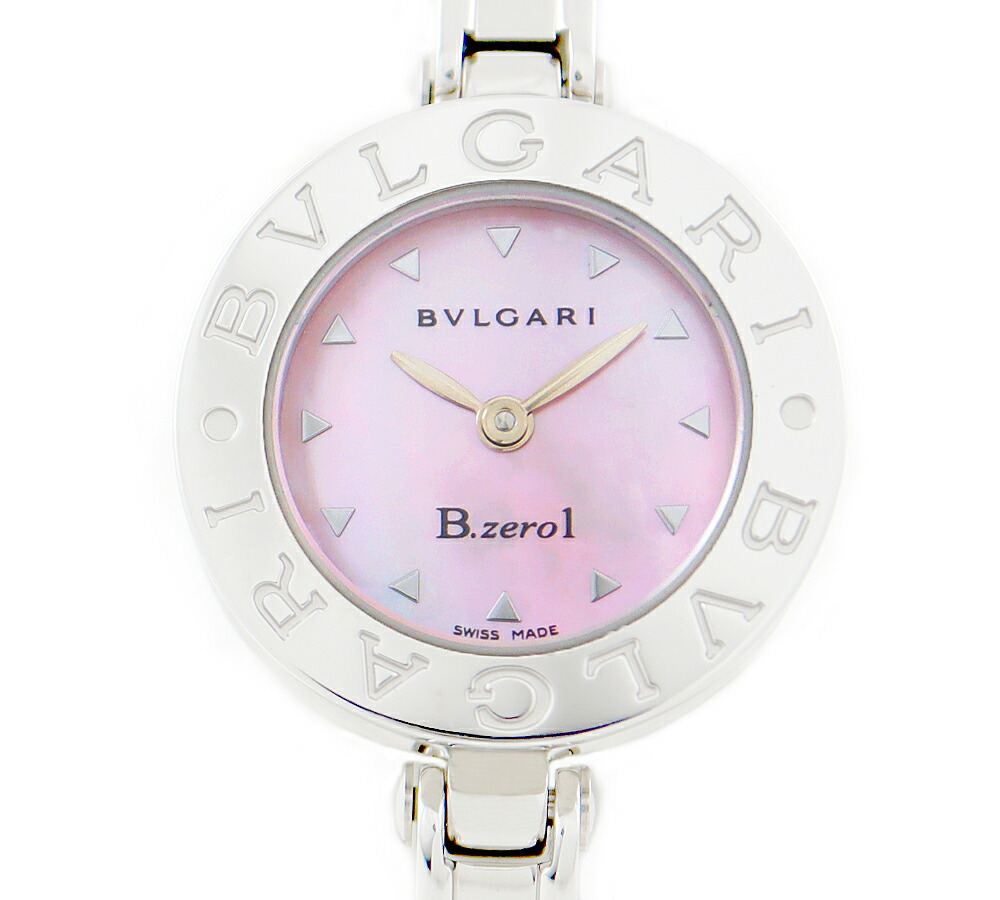 注目ブランド 電池交換済 BVLGARI ブルガリ B-zero1 ビーゼロワン