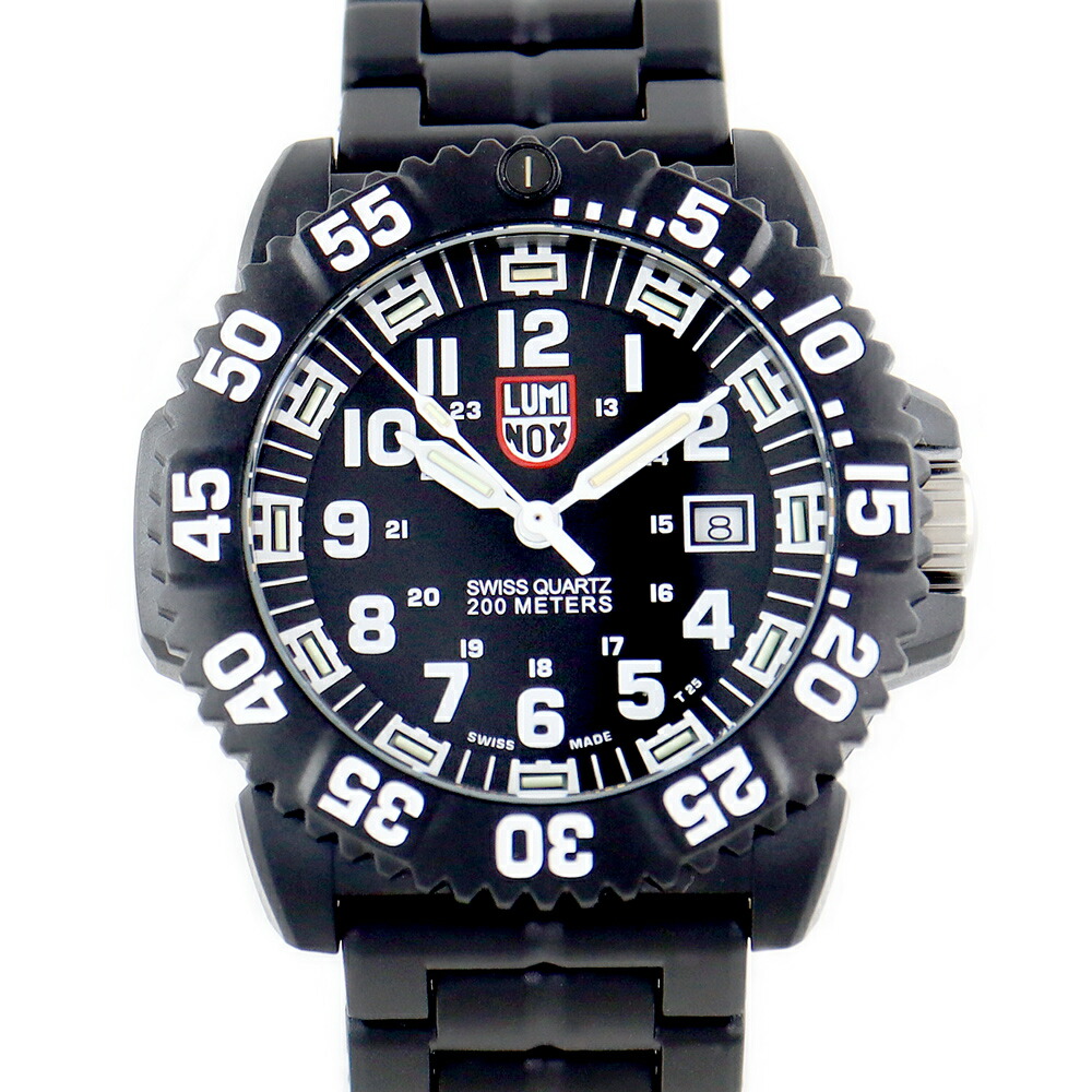 電池交換済 LUMINOX ルミノックス ネイビーシールズ 3050 デイト