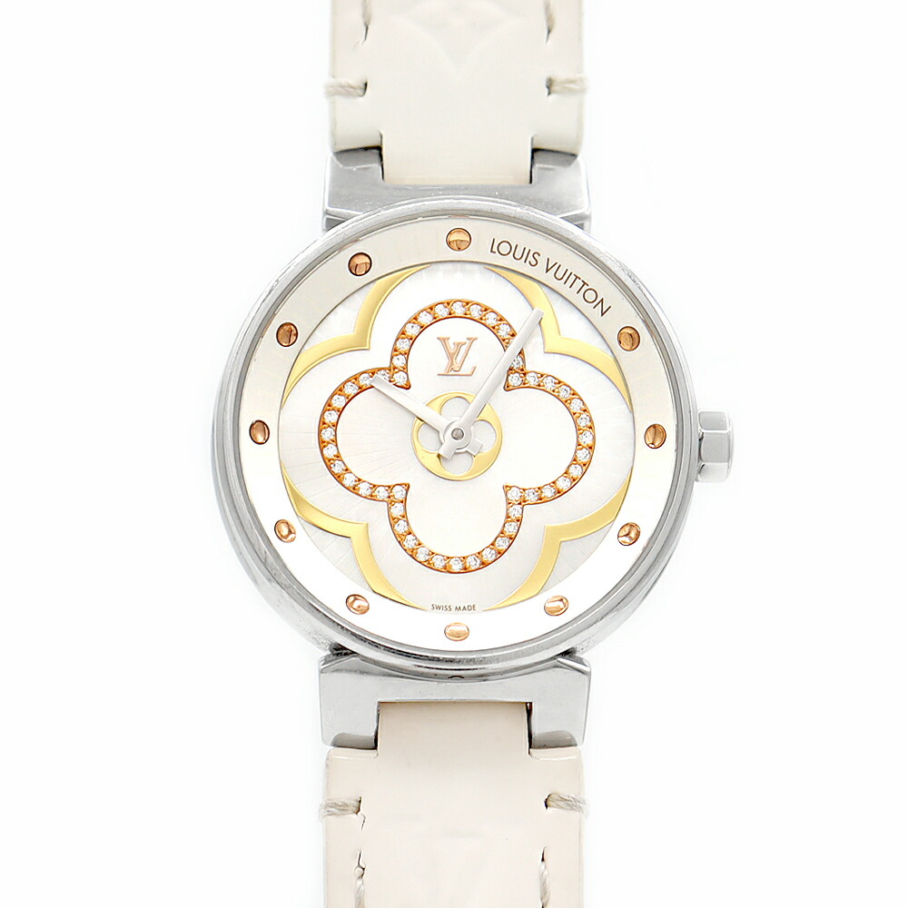 楽天市場】電池交換済 LOUIS VUITTON ルイヴィトン タンブール ニュー