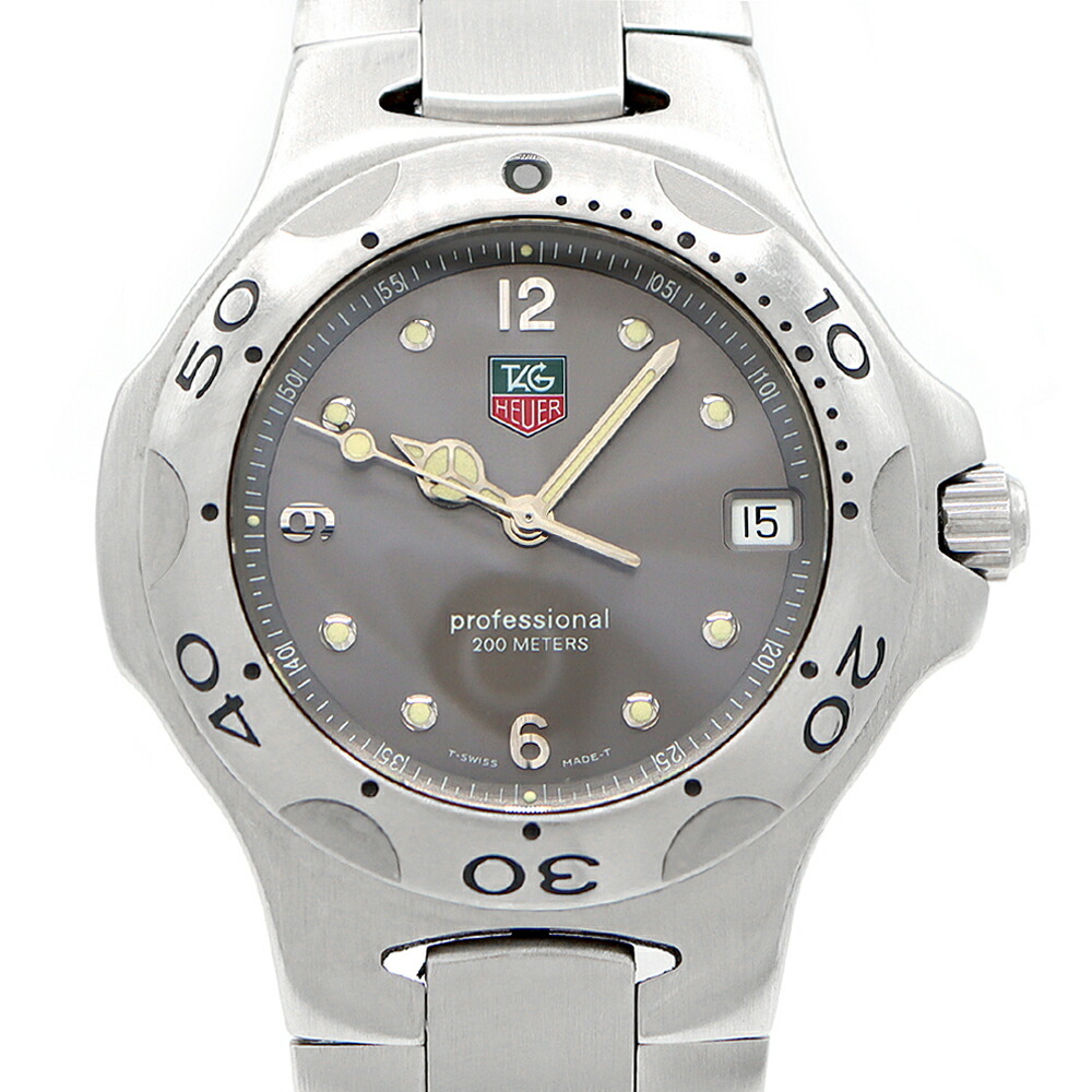 新品電池交換済 タグホイヤー TAG HEUER プロフェッショナル Yahoo!オークション - 腕時計メンズ電池交換済みタグホイヤーTAG