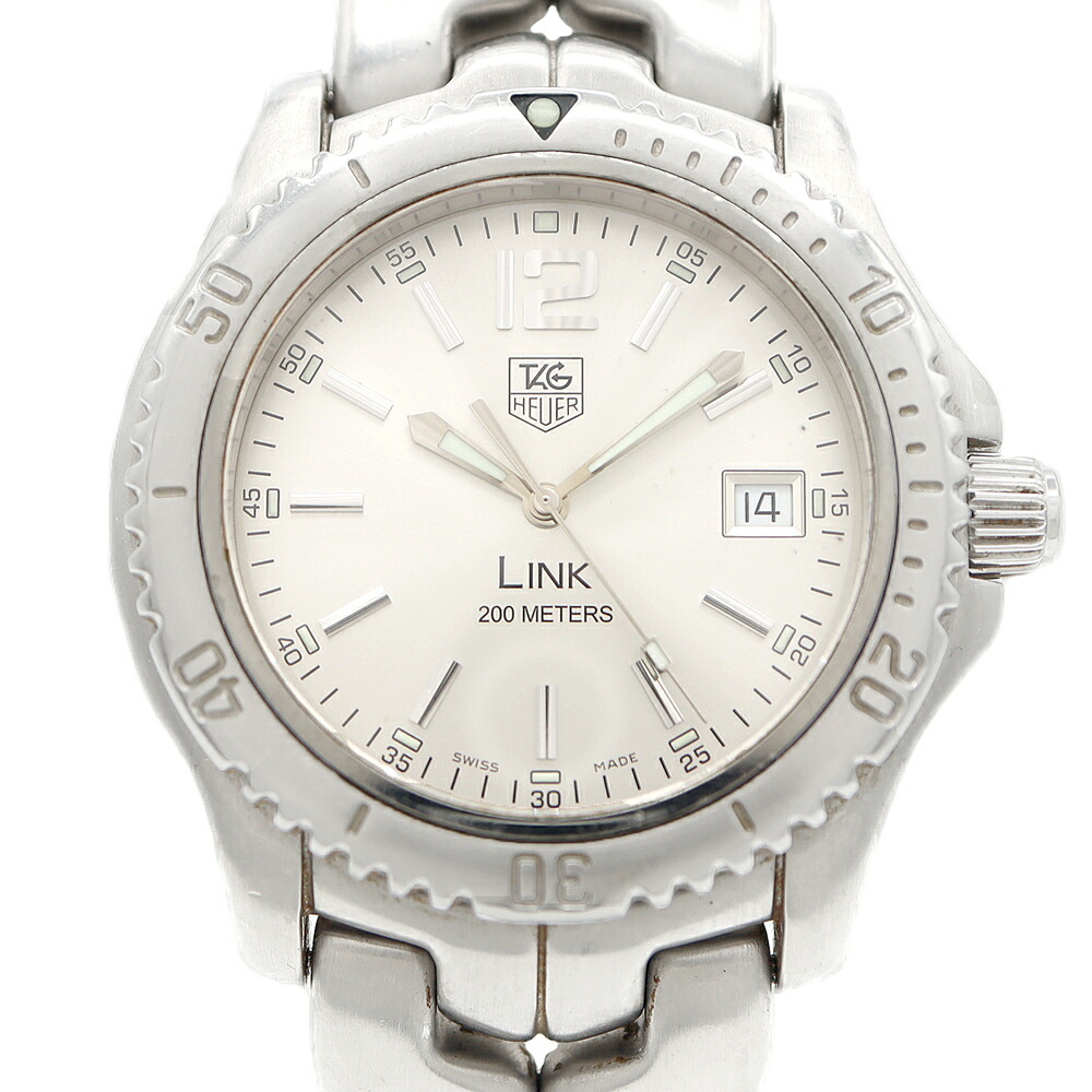 最終値下げ　TAG Heuer タグホイヤー　レディース クォーツ　ジャンク品 楽天市場】電池交換済 TAG Heuer タグホイヤー リンク WJ1314