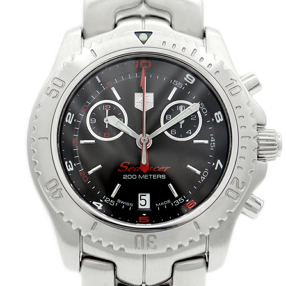 【電池交換済】TAG HEUER タグホイヤー 腕時計 リンク WT1416 電池交換済】TAG HEUER タグホイヤー 腕時計 リンク WT1416