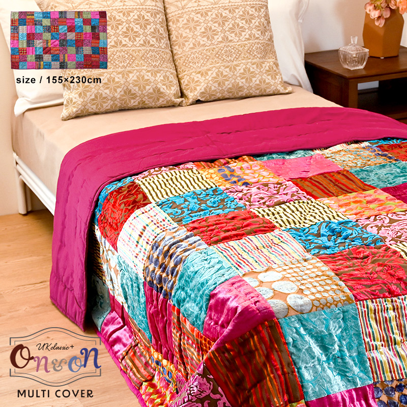 楽天市場】≪SALE≫14999→11999円!!マルチカバー パッチワーク マット