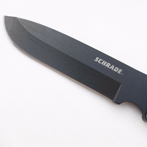 Schrade シュレード フロンティア フルタング ドロップポイント Schf36 M グレー ストライプ マイカルタ アウトドア ナイフ 正規品 Bayleafkitchen Co Uk