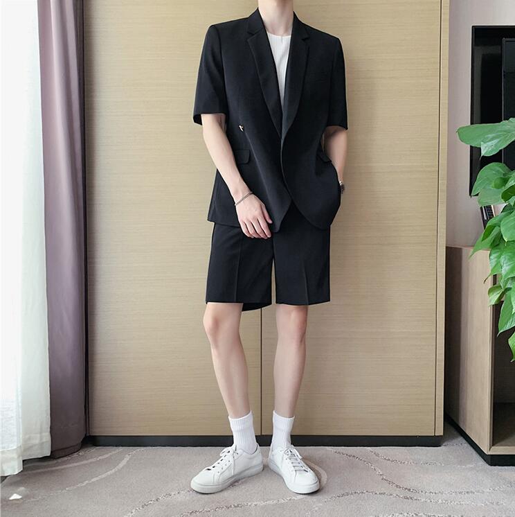カジュアルスーツ 上品 韓国風 メンズスーツ ビジネス 上着 ズボン 紳士用 上下セット 結婚式 通勤 宴会 スリムスーツ 花婿の介添え 入学式 オシャレ 無地 フォーマル 成人式 点セットアッフ 学生 送料無料 3color 代30代40代 Rvcconst Com