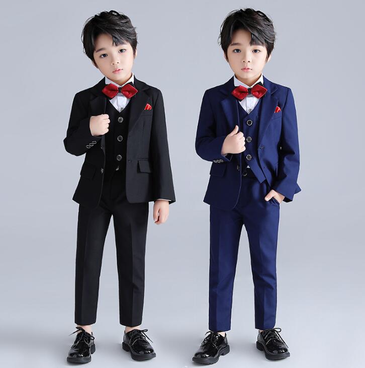 【送料無料】【子供服 】男の子 フォーマル 5点セット スーツ 男の子 おしゃれ キッズフォーマル 子供スーツセット 男の子 キッズフォーマル お宮参り ギフト お宮参り冠婚葬祭 誕生日服 誕生日 上下セット中学受験 発表会 面接 卒業式 発表会 お受験 学園祭