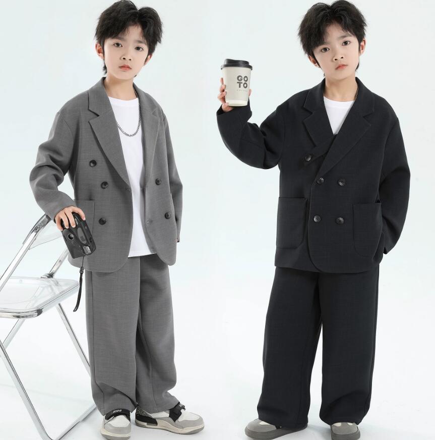 貨物輸送無料 特性似つかわしい 初等学校 卒式 ダブルボダンスーツ 御坊っちゃん 2点仕掛ける 幼稚園 卒園 背広 キッズ フォーマル 保育園 卒服  背広 格好のいい はいり込む式 小学生 ユニフォーム フォーマルスーツ 華燭の典 告げ知らせる会 冠婚葬祭 七五三 今めかしい 赤ちゃん 背広 黒いこと 薄墨色 上衣 ズボン