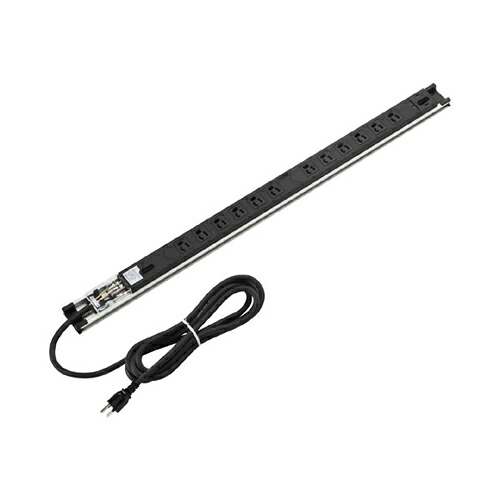 サンワサプライ　19インチサーバーラック用コンセント(15A)　ASNTAP-SV1512|家電 生活家電 OAタップ【代引き決済不可】【日時指定不可】